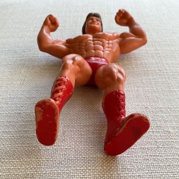 VINTAGE MR. WONDERFUL PAUL ORNDORFF WWF Wrestling Figure Titan LJN 1985 - Picture 3 of 16